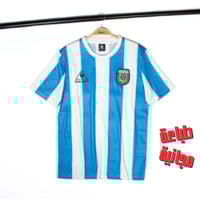 تيشيرت كلاسيك الارجنتين الأساسي 1986