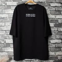 تيشيرت أوفر سايز أسود نادي الهلال (تصميم الزعيم)