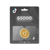 شحن رصيد تيك توك 65000 عملة