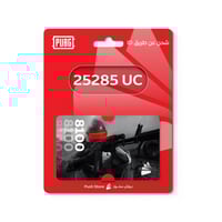 شحن شدات ببجي موبايل 25285 شدة