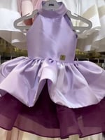 فستان مميز بتدرجات الموف