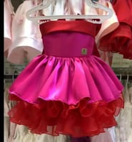 فستان مميز بلون وفوشي