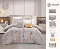 مفرش EMILY - ثنائي 9 قطع