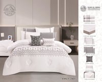 مفرش EMILY - ثنائي 9 قطع