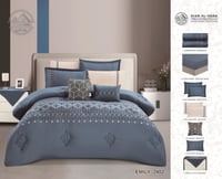 مفرش EMILY - ثنائي 9 قطع