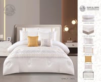 مفرش EMILY - ثنائي 9 قطع