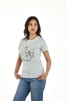 Women Butterfly T-shirt