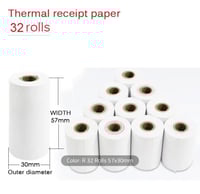 طابعة حرارية 58 ملم بلوتوث