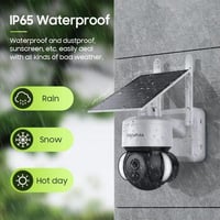 كاميرا مراقبة تعمل بالطاقة الشمسية