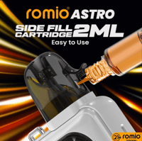 بودات سحبة روميو استرو Romio Astro Replacement pod