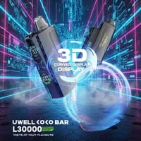 جهاز بطارية يو ويل كوكو بار مع بود استخدام مره واح...