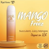 سحبة جاهزة ريب فيب مانجو بارد 3000 موشة ‎ RIPE VAP...