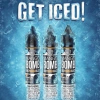 نكهة سولت قنبلة المانجو البارد Bomb Mango VGOD ICE...