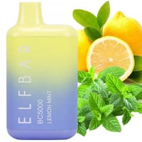 سحبة الف بار موشة ليمون نعناع Elf Bar BC5000 puff...