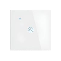 مفتاح انارة ذكي ابيض احادي