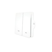 مفتاح انارة ذكي ابيض ثنائي