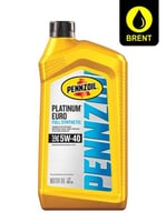 زيت بنزويل 5w40 بلاتينيوم تخليقي بالكامل Pennzoil