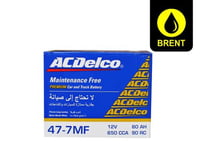 بطارية اي سي دیلكو 7-47 60AH ( 60 امبير )