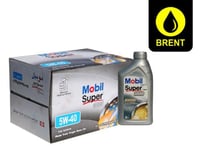 زيت محرك موبيل 5W40 تخليقي كرتون 12 علبة Mobil