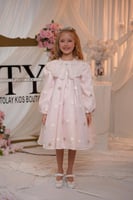 فستان راقي زهري