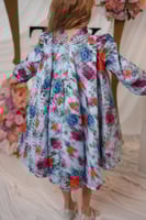 فستان ازرق مورد