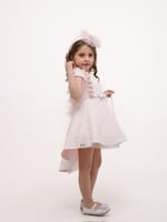 فستان انيق جداً متوفر لونين مع الشنطه والطوق