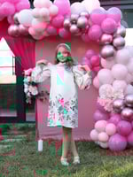 فستان جاكار انيق