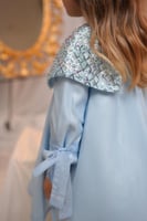 فستان مواليد بتصميم انيق