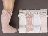 جوارب مواليد طويلة قطن100%