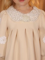 فستان مواليد انيق ب لون مميز