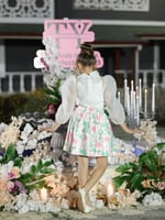 تايور اخضر وابيض