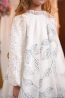 فستان مشجر انيق وفخم