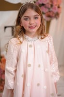 فستان فخم اكسسوار بارز