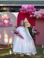 فستان مناسبات طويل فخم قطعتين