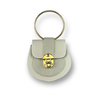 شنطة انيقه ابيض وذهبي