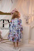 فستان ازرق مورد