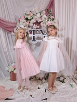 فستان مناسبات راقي قطعتين