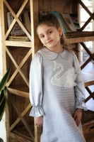 فستان الفلامنجو تويد ناعم و أنيق متوفر لونين