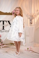 فستان مشجر انيق وفخم