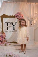 فستان الورد