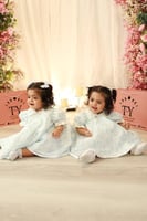 فستان مواليد سماوي