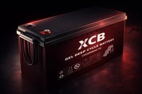 بطارية XCB جل 12V 200Ah ديب سايكل – صناعة ماليزية