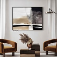 لوحة جدارية فنية تجريدية