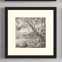 مجموعة لوحات كنفاس مكونة من 6 لوحات