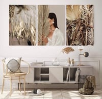 طقم من 3 لوحات مودرن كنفاس