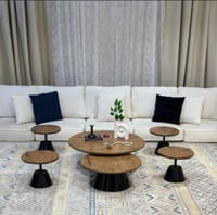 طقم طاولات 6 قطعه ارضي