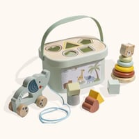 صندوق 3 في 1 (سحب الفيل. تكديس حلاقات الدب. اسقاط...