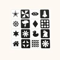 كروت الأبيض والأسود