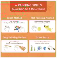 طلاء الاصابع-6 ألوان