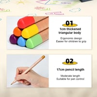 ألوان خشبية حجم كبير-36 لون